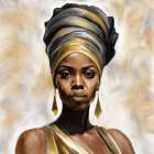 Regal Gold 1 Art Print