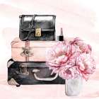 Glam Time 1 Art Print