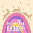 Hop Over The Rainbow Art Print