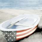 USA Boat Art Print