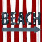 To The Beach Art Print