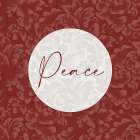 Patterned Peace Art Print