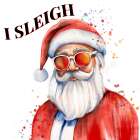 I Sleigh Art Print