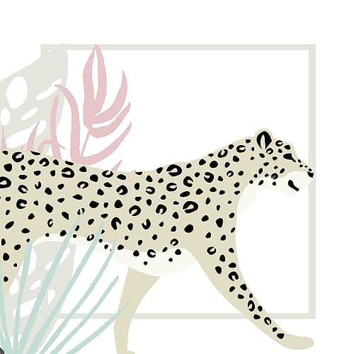 Leopard 2 Modern Print