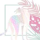 Iridescence Leopard 1 Art Print
