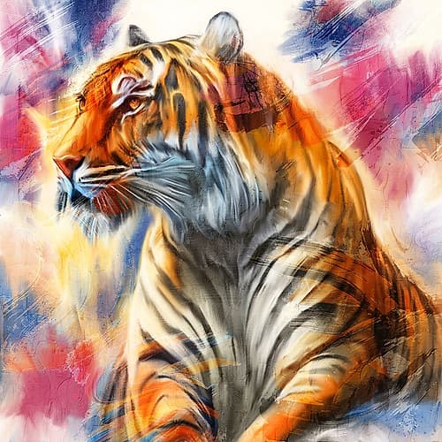 In The Wild 2 Animals Print