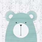 Woodland Friends 1 Art Print