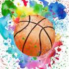 Sport Splash 2 Art Print