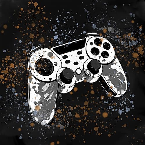 Gamer Spot 2 Games and Sports Print