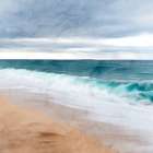 Vivid Ocean View Art Print