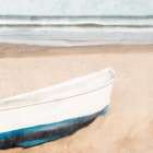 Beach Canoe Art Print