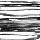 Dye Stripes Black 1 Art Print