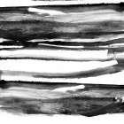 Dye Stripes Black 2 Art Print
