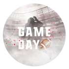 Game Day Circle Art Print