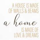 A Home Art Print