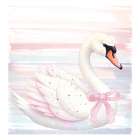 Pink Swan 1 Art Print