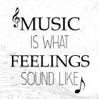 Music Talk 2 Art Print