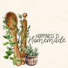 Herbs And Utensils 1 Art Print