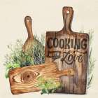 Kitchen Boards 2 Art Print