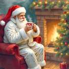 Hot Coco Night Art Print