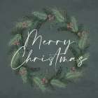 Merry Berry Christmas Art Print