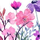 Bright Wildflower Square 1 Art Print