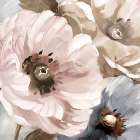 Trio Blooms Art Print