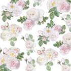 Vintage Paris Rose 4 Art Print