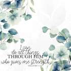 Through Him Art Print