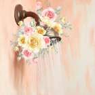 Pink Shower Art Print