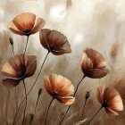 Spiced Poppies Art Print
