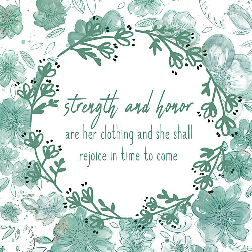 Strength and Honor Aquarelle reproduction