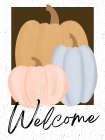Welcome Pumpkin Art Print