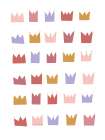 Rainbow Crowns Art Print