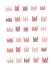 Dark Purple Crowns Art Print