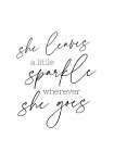Sparkle 2 Art Print