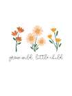 Grow Wild Little Child Art Print
