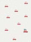 Trucks In The Snow Art Print