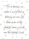 For In Dreams Art Print