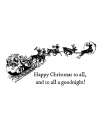 Happy Christmas Art Print