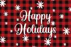 Happy Holidays Art Print