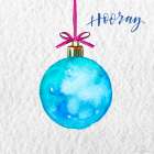 Hooray Ornament Art Print