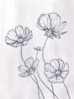Flower Drawing 1 Art Print