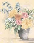 Florals In Yellow Art Print