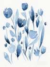 Watercolor Blue 1 Art Print
