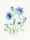 Watercolor Flowers 2 Art Print