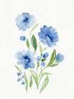 Watercolor Flowers 3 Art Print