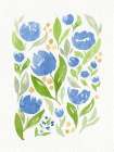 Watercolor Tulips 2 Art Print