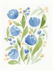 Watercolor Tulips 3 Art Print