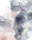 Alcohol Ink Pink And Grey 1 Art Print